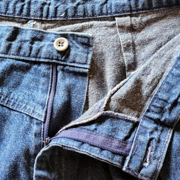 VTG Levi's Sportswear Women's Shorts Size 14 Made in The USA  Medium Wash Demin - Picture 9 of 14